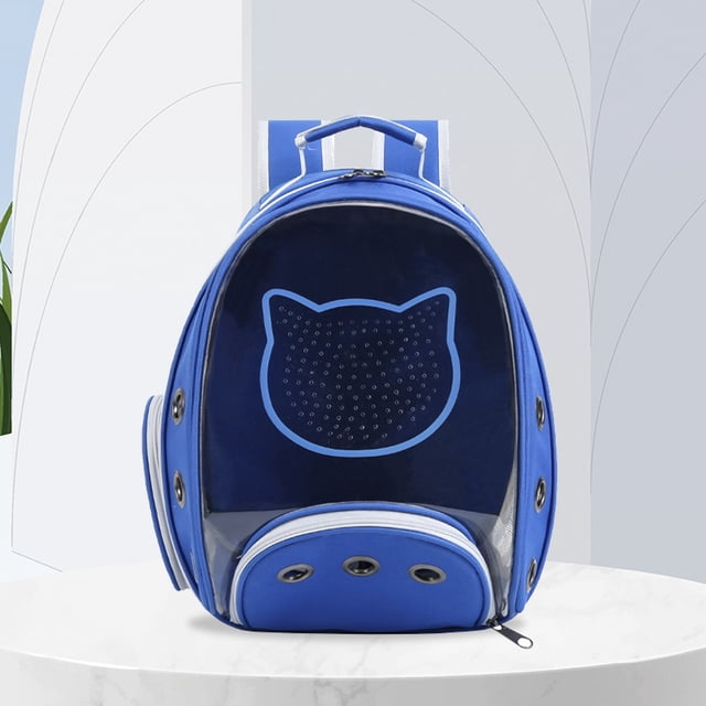 Bolsa de viaje para gatos, malla transpirable, portador de mascotas, diseño de apertura frontal para uso en exteriores Hugtrwg Para estrenar