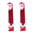 thumbnail image 3 of Minkissy 2Pcs Gingerbread Refrigerator Handle Covers Linen Washable Prevents Wall Use 4, 3 of 6