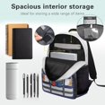 thumbnail image 5 of Aplkyhs Police Car School Backpack for Age 6-18 Ergonomic Padded Adjustable Straps Large Capacity Multi Compartment Bookbag for Boys Girls Elementary Middle High School Travel Daily Use, 5 of 7