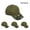Olive, variant on Tirrinia Neon Hunting Orange Safety Cap Closure