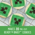 thumbnail image 3 of Pillsbury Ready to Bake Minecraft Shape Sugar Cookie Dough, 20 Pre-Cut Cookies, 9.1 oz, 3 of 14