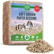 Small Pet Select Premium Small Animal Bedding, Natural Soft Paper Bedding for Small Indoor and Outdoor Pets, A, 56 L Pack