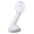 thumbnail image 2 of Girl Manikin Head Model Irregular Mannequin Head Headwear Display Holder C, 2 of 8