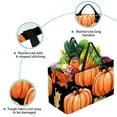 thumbnail image 3 of Maple Ieaf Pumpkin Large Foldable Oxford Cloth Beach Bag Storage Bin Shopping Basket Cube Organizer, 3 of 7