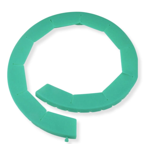 Corteza de pastel ajustable Casa Flan Shield Pastelería Redondo Silicona Edge Panadería Protector Herramientas Herramientas Cocina Hogar Bakeware Green Inevent HA011487-01B
