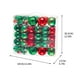 thumbnail image 2 of Decoraciones navideñas, adornos navideños, regalos navideños 116 juegos de bolas colgantes de decoración de árbol de Navidad galvanizadas Una bola, 2 of 5