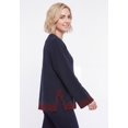 thumbnail image 3 of Ellos Plus Size Boxy Color Block Pullover, 3 of 4