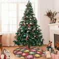 thumbnail image 7 of Picia Cute Elephants Print Christmas Tree Skirt , Christmas Tree Skirt Ornaments for Merry Christmas Holiday Party Decorations Indoor Outdoor-30", 7 of 7