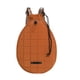 thumbnail image 2 of Mochila de tenis de gran capacidad con correa ajustable, bolso bandolera de poliéster Marrón, 2 of 8