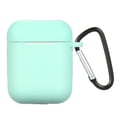 thumbnail image 1 of Estuche protector Irfora Reemplazo de la funda de silicona para auriculares para Apple AirPods Funda protectora para auriculares BT de forma inalámbrica con mosquetón Irfora Estuche protector, 1 of 2