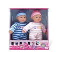 thumbnail image 6 of PlayWorld Silly Siblings! Baby Doll Twins Boy & Girl - Pink/Blue, 6 of 6