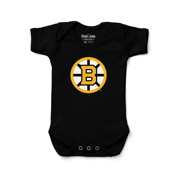 Newborn & Infant Chad & Jake Black Boston Bruins Bodysuit