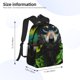 thumbnail image 2 of Disketp Realistic Style Wolf Warrior Mochila Ligera Clásica con Múltiples Bolsillos, Mochila Casual para Hombre y Mujer, Ideal para Escuela, Trabajo y Viajes, 2 of 6