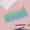 C, variant on Macaron Color Pouch Case - Stylish Minimalist Flat Pencil Holder for Office & Travel, Lightweight Storage Bag for Desk Organization