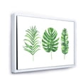 thumbnail image 3 of Designart 'Close Up Of Tropical Leaf Of Monstera IV' Farmhouse Framed Canvas Wall Art Print, 3 of 5