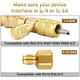 thumbnail image 3 of Herramienta para extraer núcleos de válvulas HVAC, extractor de núcleos de válvulas con núcleos de válvulas, tuercas y adaptadores R410 R32, para R410 R32 R22 R12, 3 of 5