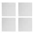thumbnail image 1 of Tableros de panel de lienzo de artista 4 piezas Tablero de pintura de arte de tamaño 20x20 cm (blanco）, 1 of 5