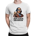thumbnail image 2 of Patriotic Benjamin Drink Men's T-shirt, 2 of 3