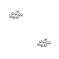 thumbnail image 3 of Perlas artificiales brillantes Qarigey 50 Uds Beige 8 mm accesorios de joyería DIY, 3 of 6
