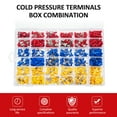 thumbnail image 2 of Mistaha 540PCS Mixed Insulated Wire Connectors Kit with Assorted Ring Fork Spade Terminal Assortment Set in Plastic Box, 2 of 7