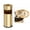 Gold, variant on Trash Can with Lid Outdoor Indoor Stainless Steel Commercial Garbage Bin Waste Container for Patio Yard Garage with Inside Barrel, Metallic, 9.8 in x 24 in (D * H)