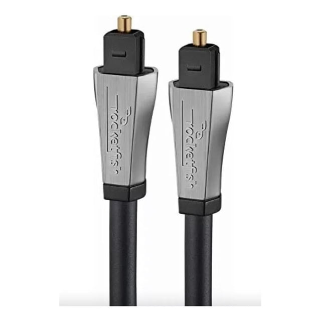 Cable Audio Y Óptico 10 Cm Rocketfish Negro Rocketfish Flexible