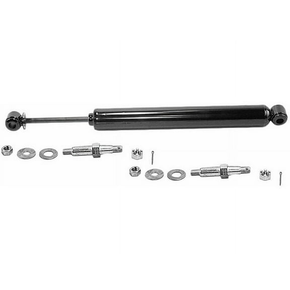 Front Steering Damper - Compatible with 1980 - 1995 Toyota Land Cruiser 1981 1982 1983 1984 1985 1986 1987 1988 1989 1990 1991 1992 1993 1994