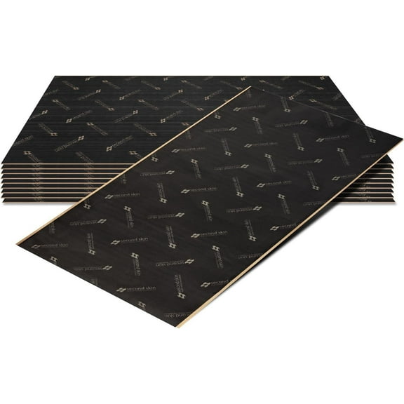Second Skin Damplifier Premium Car Sound Deadening Material (1mm) – Butyl Rubber Auto Sound Deadener Mat (20 Sq Ft, 10 Sheets) – Made in The USA
