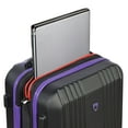 thumbnail image 4 of Olympia Apache II Bagage Cabine Extensible de 21 Pouces à 4 Roues Pivotantes, Violet, 4 of 7