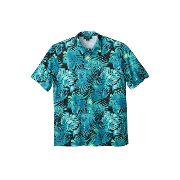 KingSize Men's Big & Tall Stretch Performance Polo