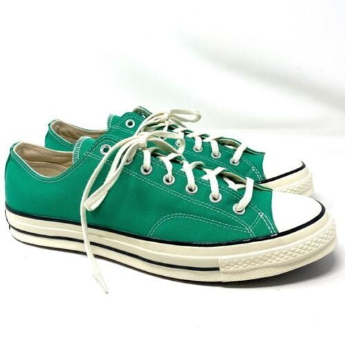 CONVERSE 170092C CHUNK 70 OX Court Green Canvas Low Top Cushion Sneaker