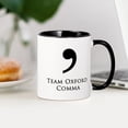thumbnail image 3 of CafePress - Team Oxford Comma Mugs - 11 oz Ceramic Mug - Novelty Coffee Tea Cup, 3 of 4
