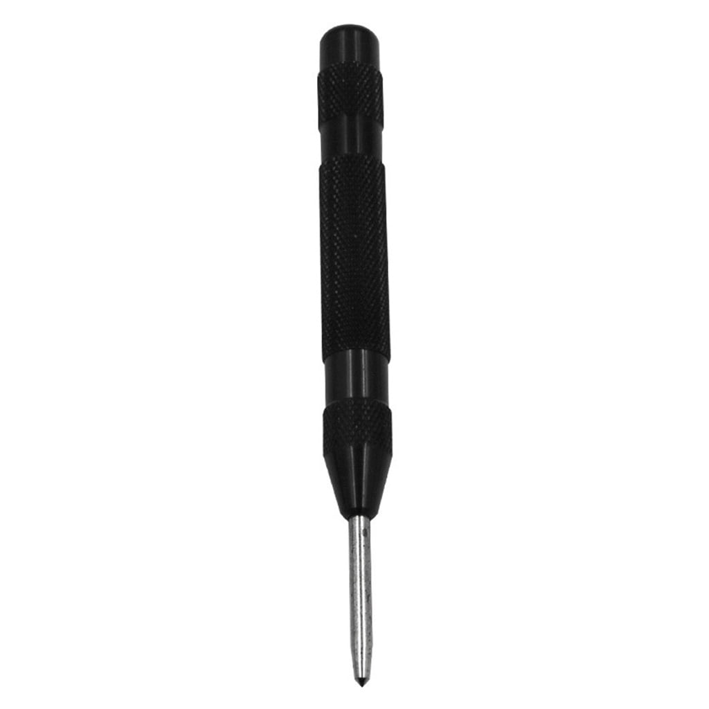 2 Pcs High Speed Center Punch,Center Hole Punch Marker Scriber for Wood,Metal,Plastic,Car Window Puncher Breaker Tool with Cushion Cap and Adjustable