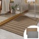 thumbnail image 1 of Moqueta de baño | Esterilla absorbente de lino antideslizante 23,62x15,74 in | Soporte de secado rápido, lavable y duradero | Entrada, dormitorio, gris o marrón | Patrón elegante, cómodo bajo los, 1 of 6