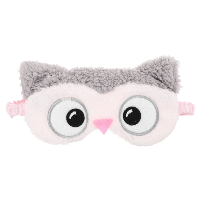 BESTYASH Cute Owl Plush Sleep Mask Light Blocking Eye Cover Soft and Comfortable for Relaxation