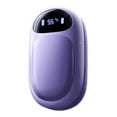 thumbnail image 2 of Eespoir Magnetic Detachable Hand Warmer, Charging Model for Hand Warming, Portable USB Device for Cold Protection, Outdoor Activities, Pocket Use(Purple), 2 of 5