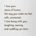 thumbnail image 3 of Hallmark Romantic Birthday Card for Partner (Love Laughing, Teasing and Cuddling), 3 of 7