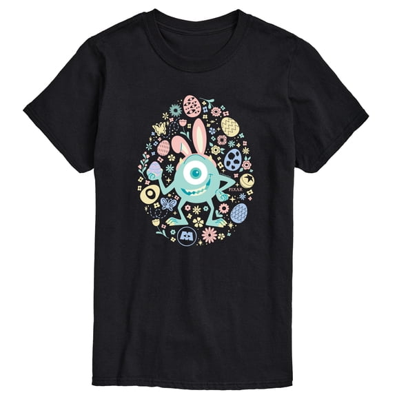 Monsters Inc - Mike Easter Egg - Men's Short Sleeve Graphic T-Shirt