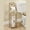 Satin Gold, variant on Kadalynn Toilet Paper Stand Satin Gold 31 Inches High