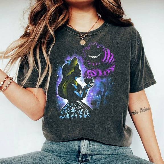 Retro Disney Alice Princess Portrait Shirt, Disney Alice In Wonderland Comfort Colors T-shirt, Disney Princess Group, The Magic Kingdom, Disneyland Trip