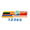thumbnail image 2 of Juego de números y contadores Montessori, material didáctico para entrenamiento de conteo de matemáticas, juego de matemáticas para niños, juguetes, 2 of 9