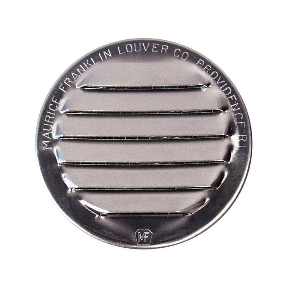 Maurice Franklin Louver 2 in. W X 2 in. L Bright Silver Aluminum Mini Louver