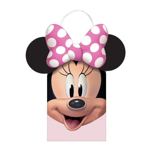 8ct ~ Birthday Party Supplies MINNIE MOUSE Forever CREATE YOUR OWN KRAFT BAGS 
