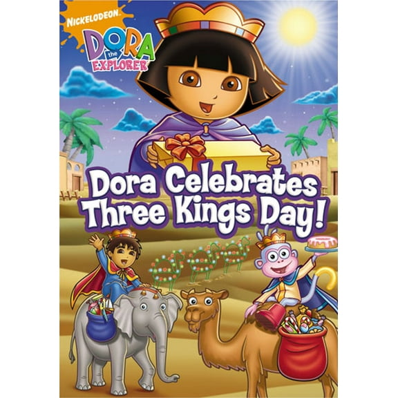 Pre-Owned Dora the Explorer: Celebrates Three Kings Day! (DVD 0097368923041)