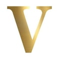 thumbnail image 1 of PVC Removable 26 Letters Self-Adhesive Stickers For DIY Art And Craft (gold) V, 1 of 1