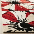 thumbnail image 3 of SAFAVIEH Soho Serenity Geometric Area Rug, Black/Red, 3'6" x 5'6", 3 of 8