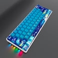thumbnail image 4 of 61 teclas 2,4G teclado inalámbrico/con cable RGB retroiluminado teclado inalámbrico PC teclado Kit, 4 of 6