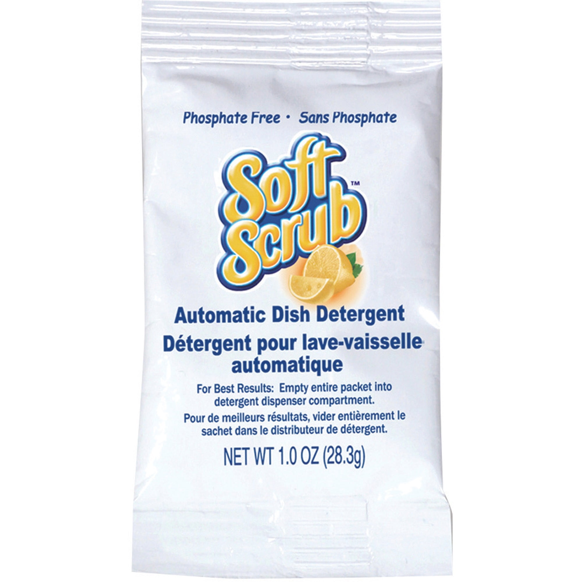 Soft Scrub, DIA10006, Dishwasher Detergent Packs, 200/Carton, White