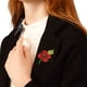 thumbnail image 1 of Broche Broche Diamantes Imitación Con Gota Aceite Rojo La Princesa Kate (A), 1 of 9