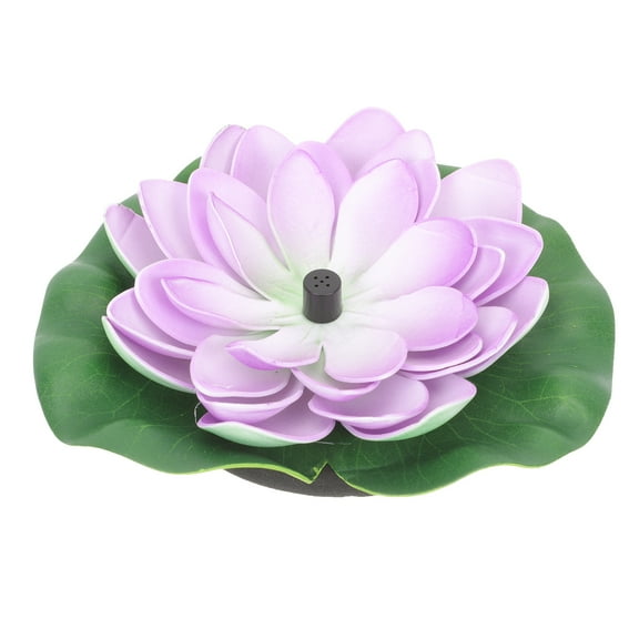 1 Set Solar Fountain Floating Landscaping Outdoor Waterscape Garden Lotus-style Fountain